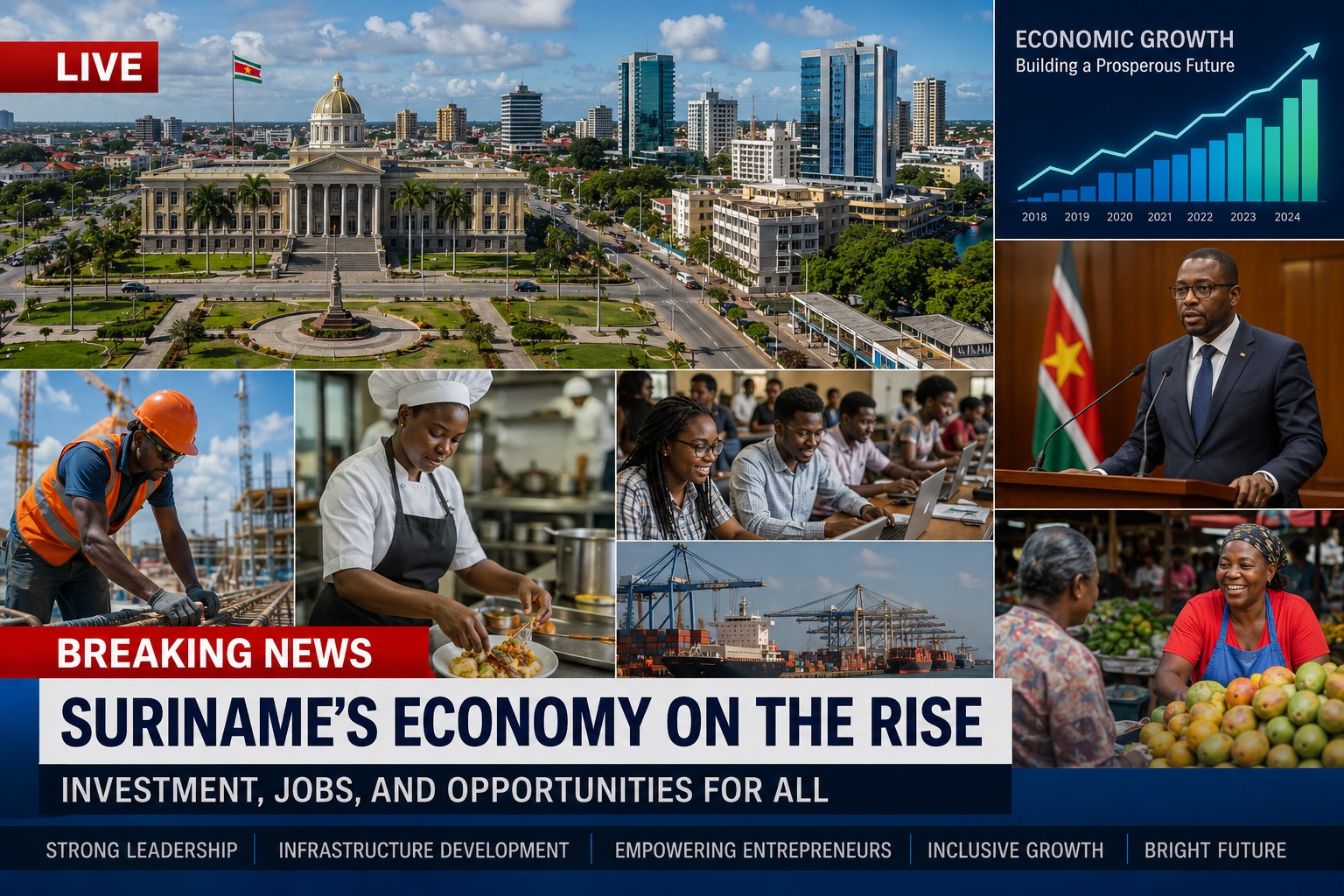 Economic Growth Should Be Felt by Every Citizen, Leaders Emphasize