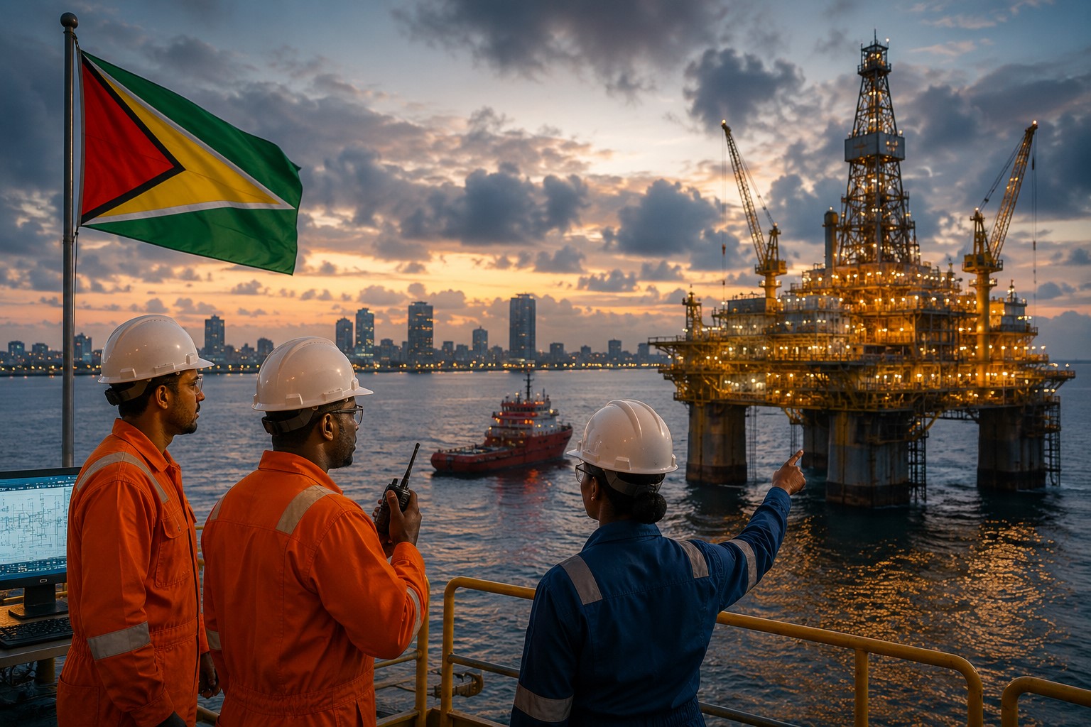 BREAKING: Guyana Advances New Offshore Energy Projects Amid Economic Boom