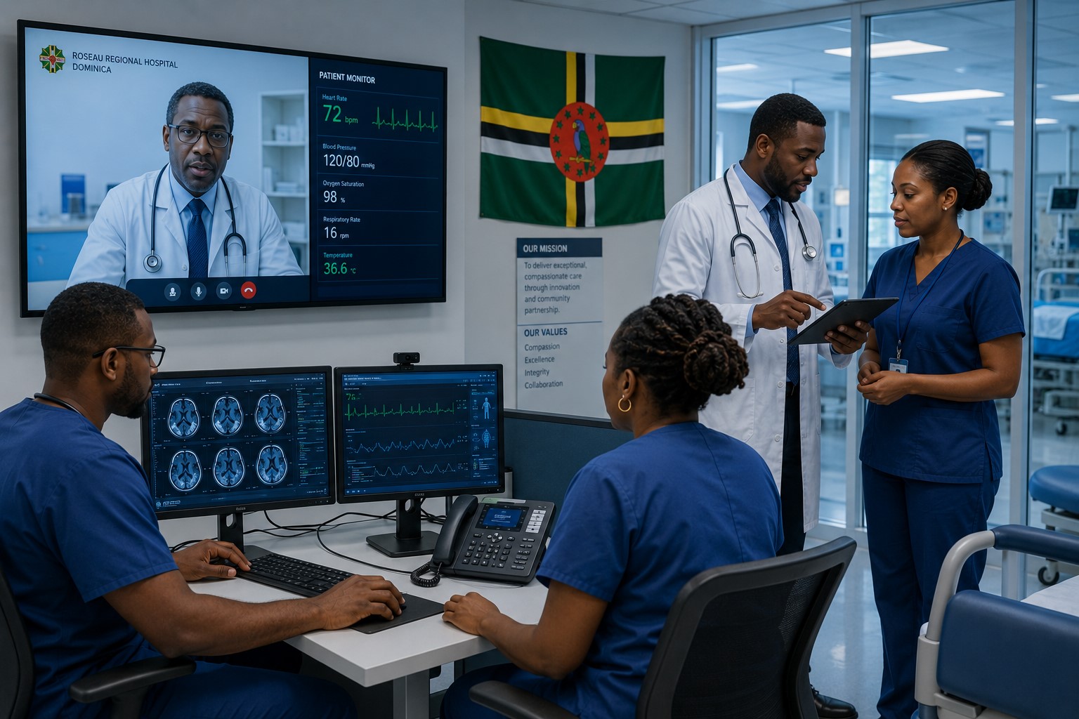 Dominica Strengthens Healthcare System Through New Medical Technology and Hospital Upgrades