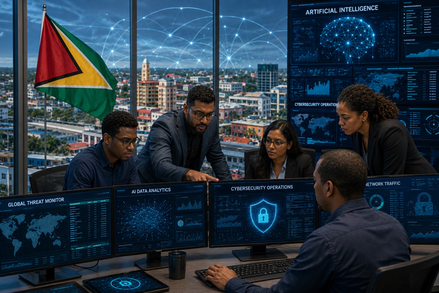 Guyana Advances Technology Agenda with AI and Digital Innovation Investments