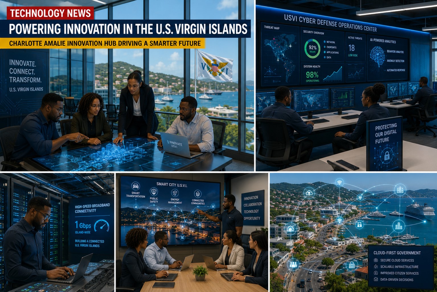 U.S. Virgin Islands Advances Digital Innovation Through AI and Smart Technology Initiatives
