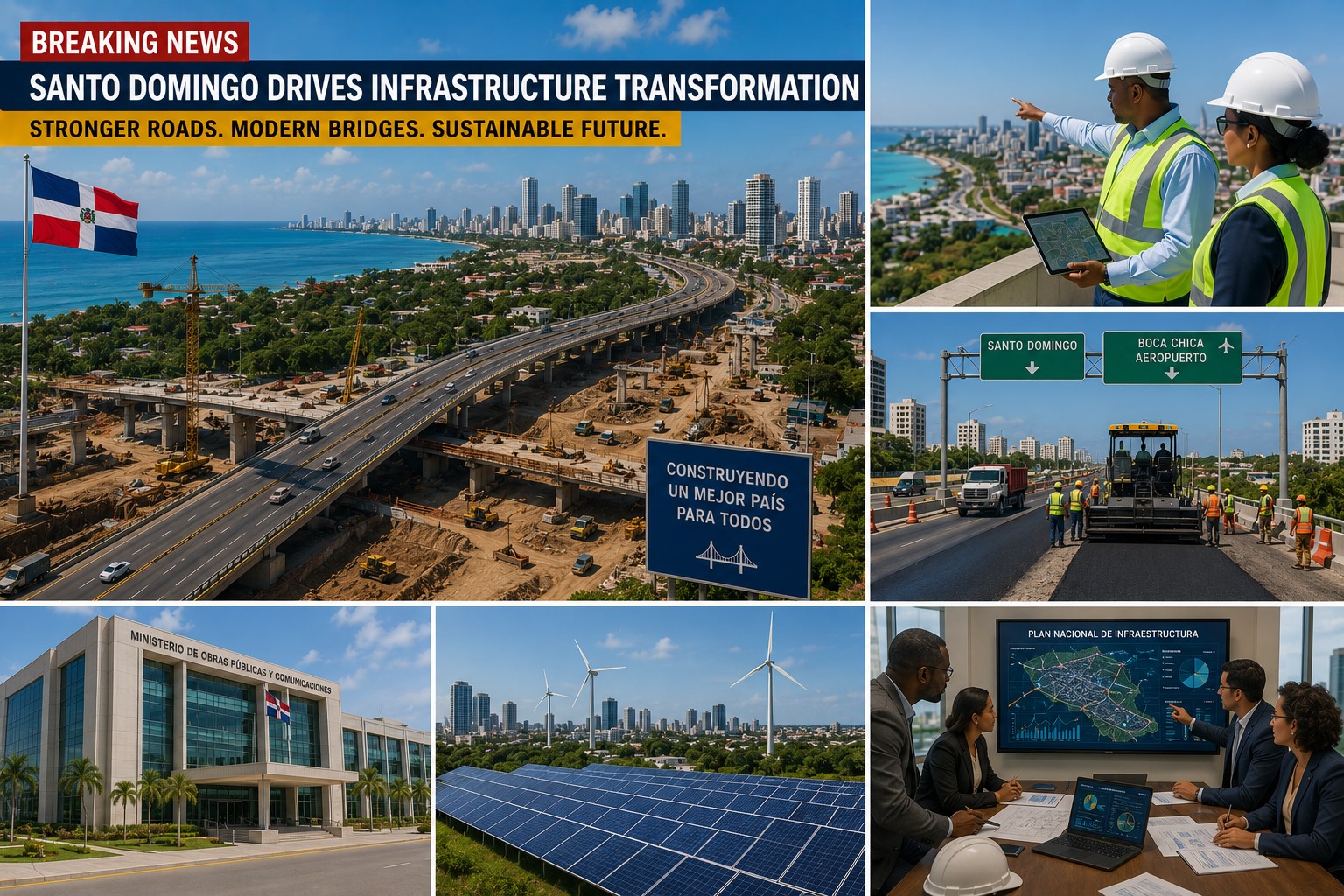 BREAKING: Dominican Republic Launches Major Infrastructure Modernization and Resilience Initiative