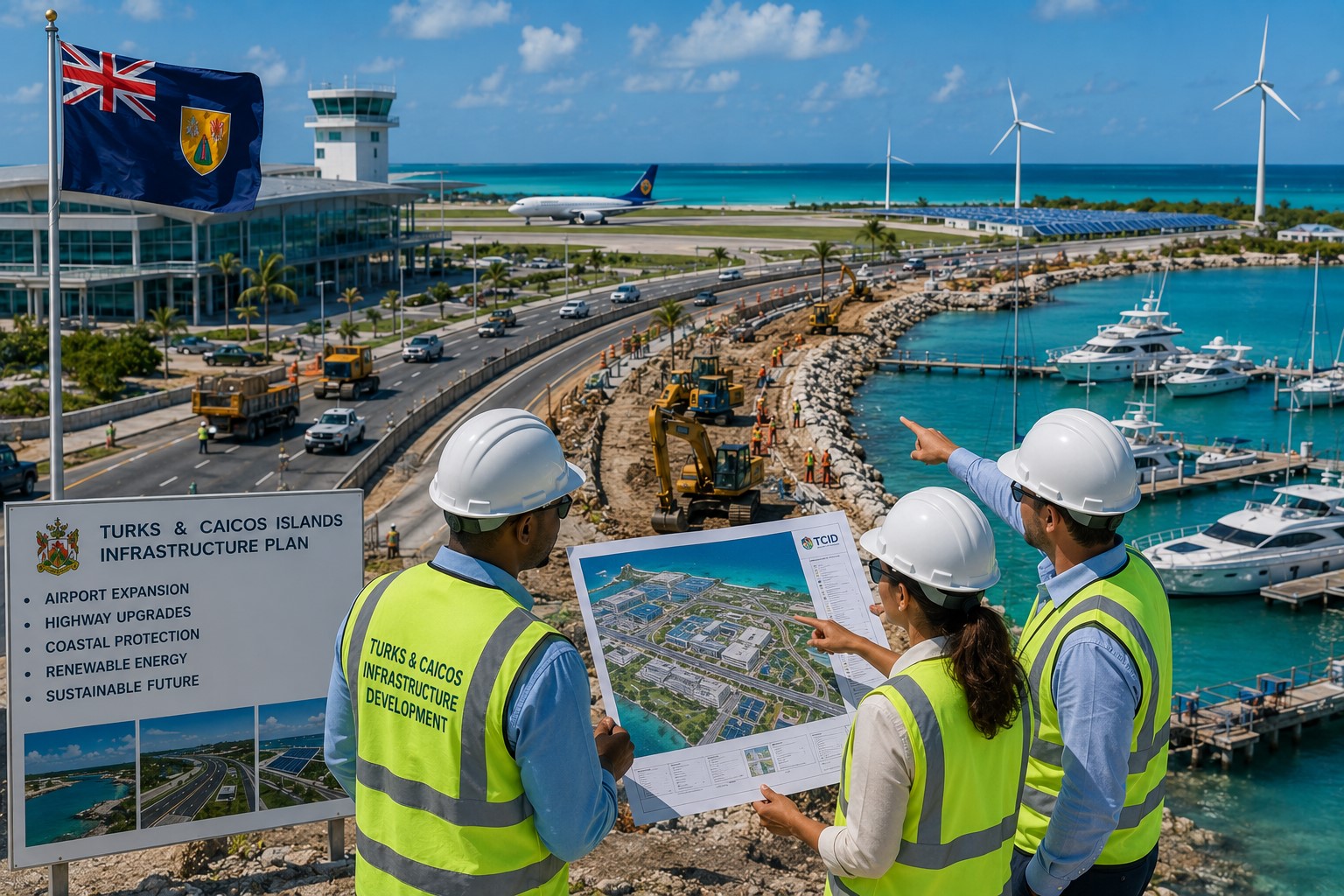 BREAKING: Turks and Caicos Islands Unveils Major Infrastructure and Sustainable Development Initiative