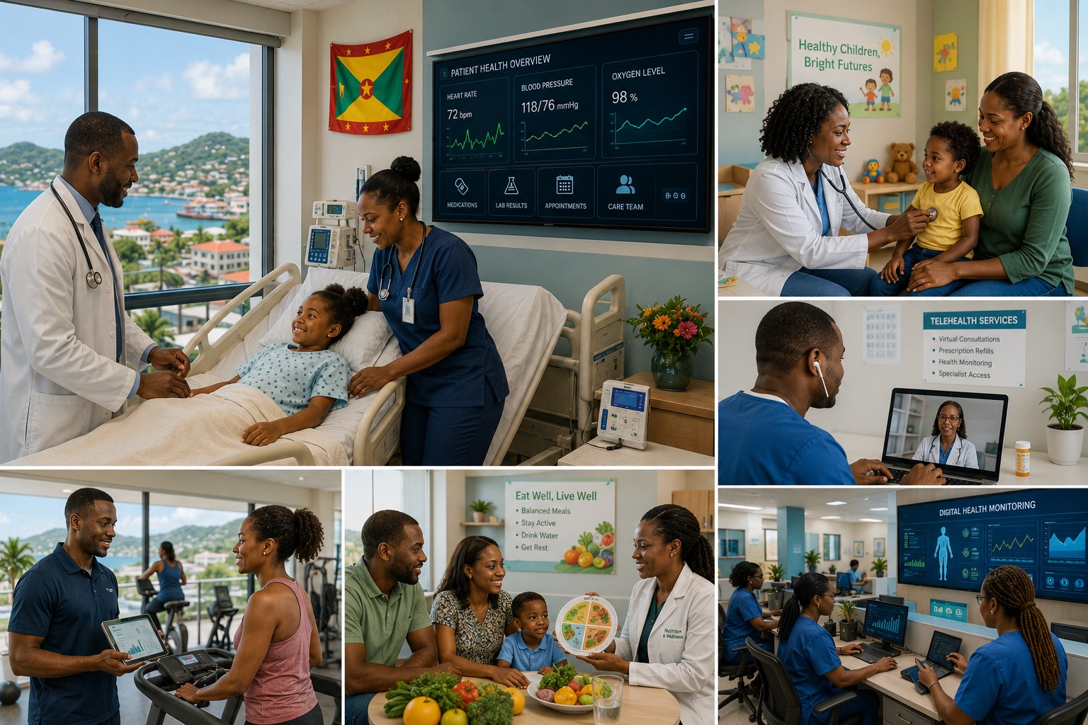 Grenada Strengthens Healthcare System Through Preventive Care and Digital Health Programs