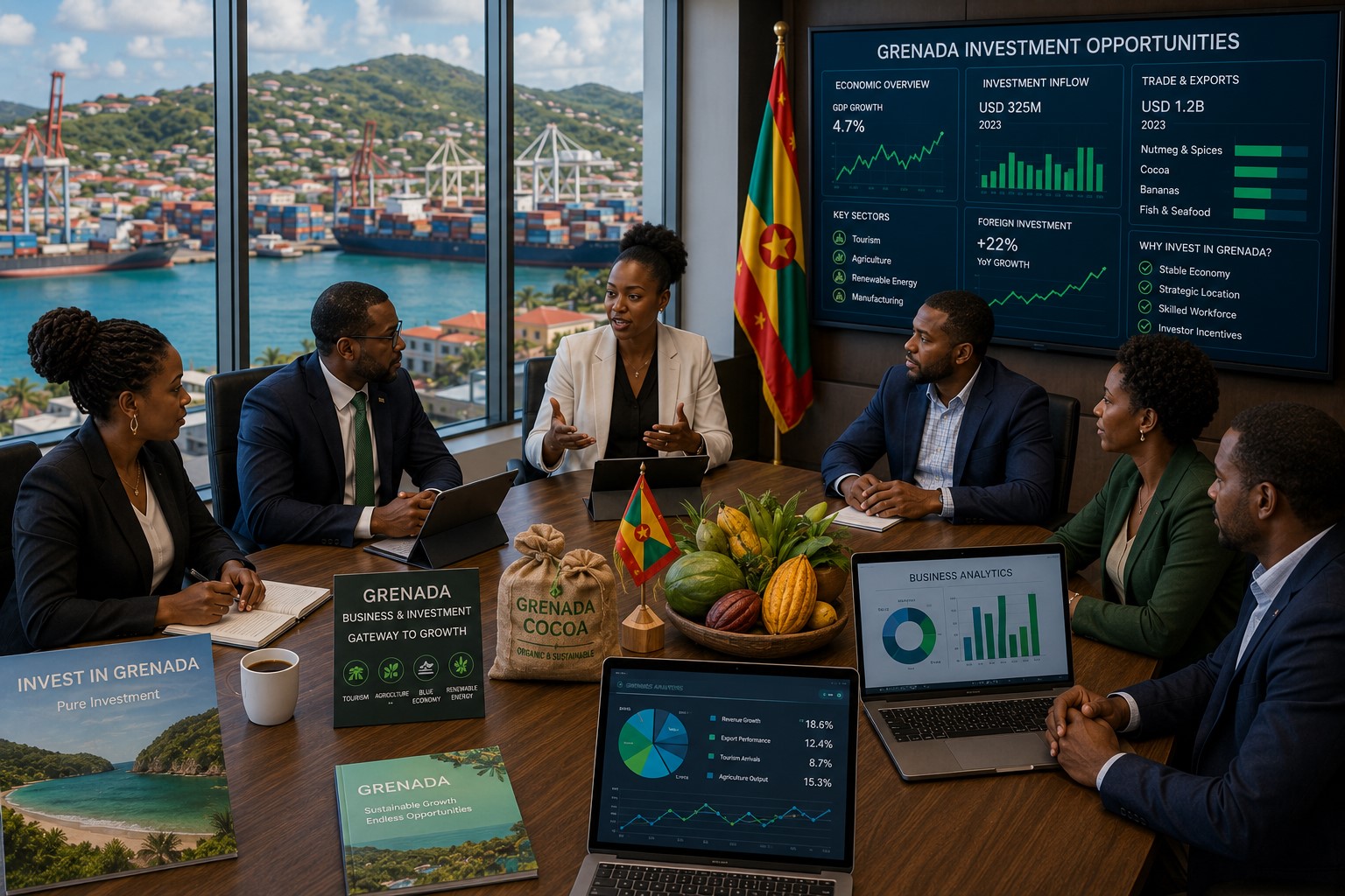 Grenada Strengthens Business Growth Through Sustainable Investment and Innovation