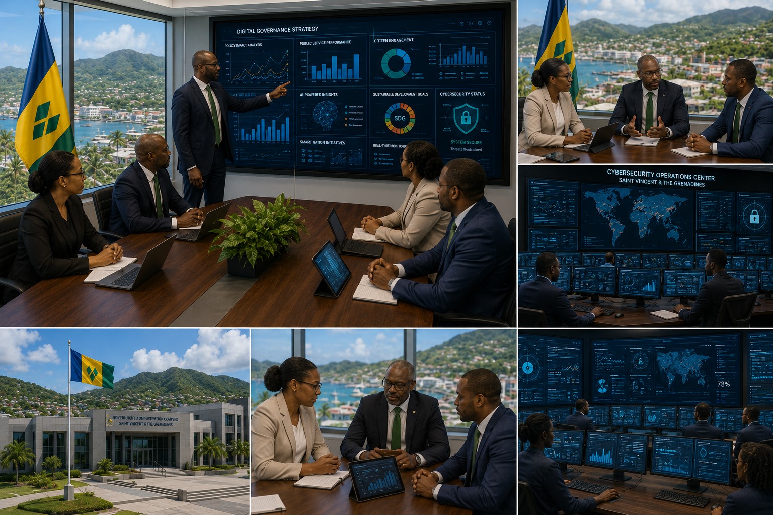 Saint Vincent and the Grenadines Advances Digital Government and Public Administration Reform