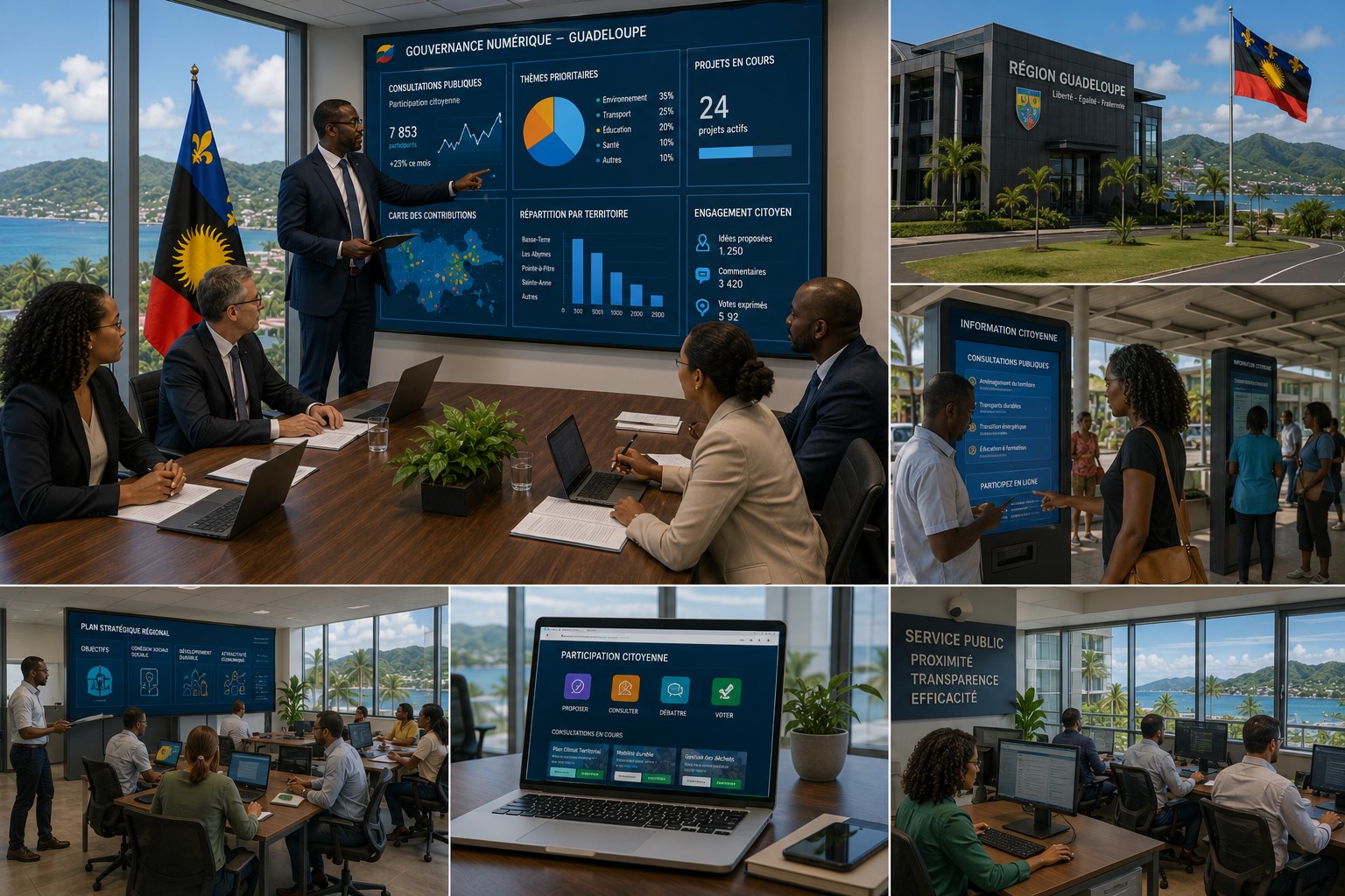 Guadeloupe Expands Digital Civic Participation and Government Transparency Initiative