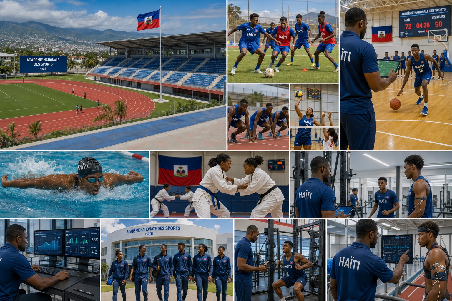 Haiti Launches National Sports Academy to Develop Future Champions