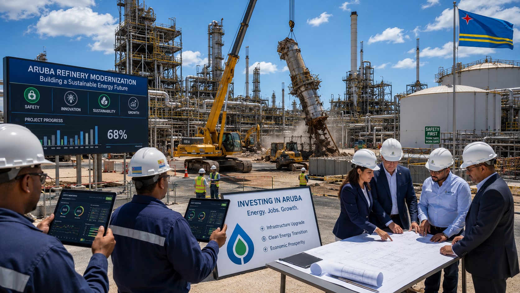 Aruba Approves Major Refinery Investment to Safeguard Energy Security