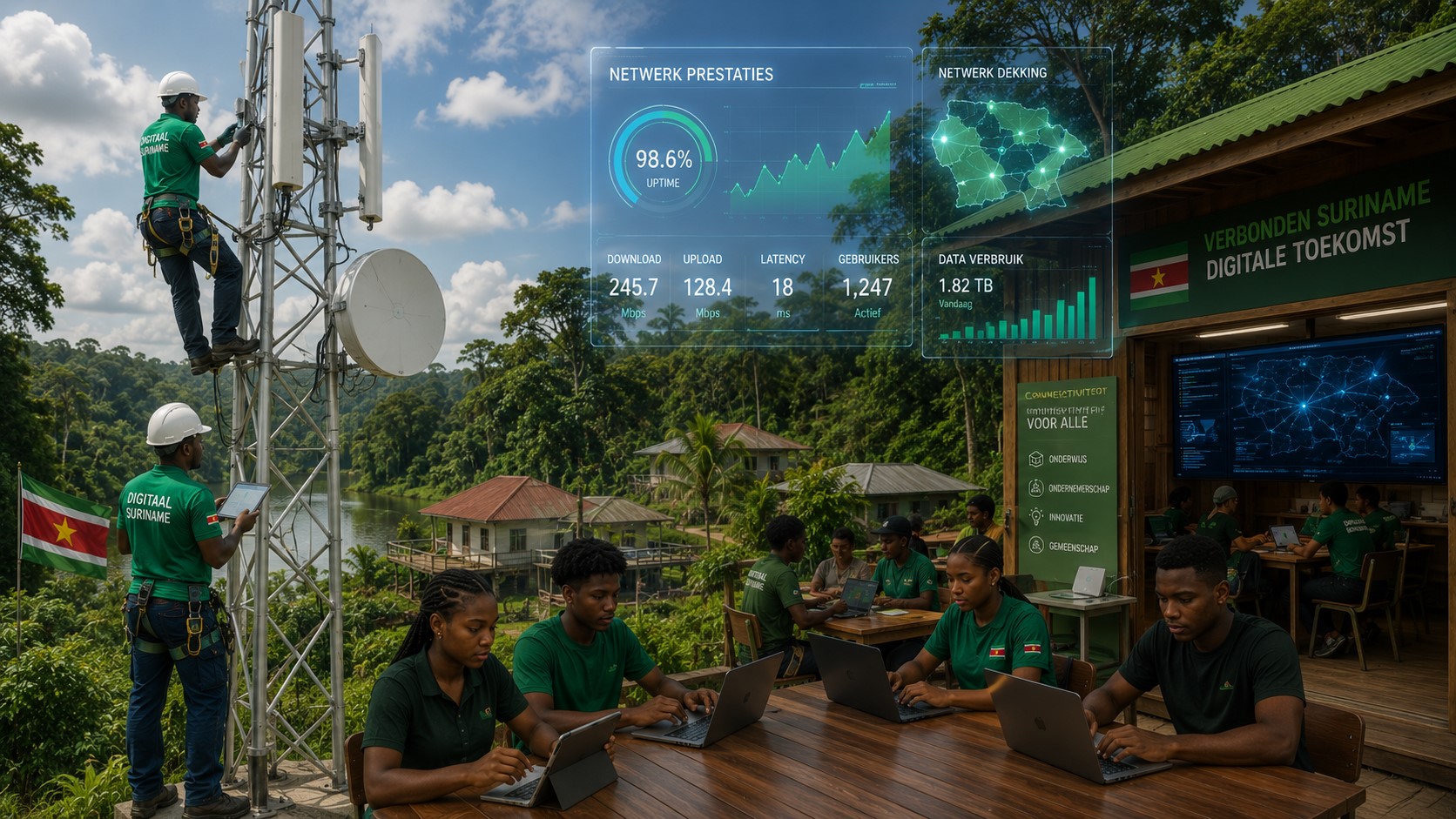 Suriname Advances Digital Connectivity Through Rural Internet Expansion