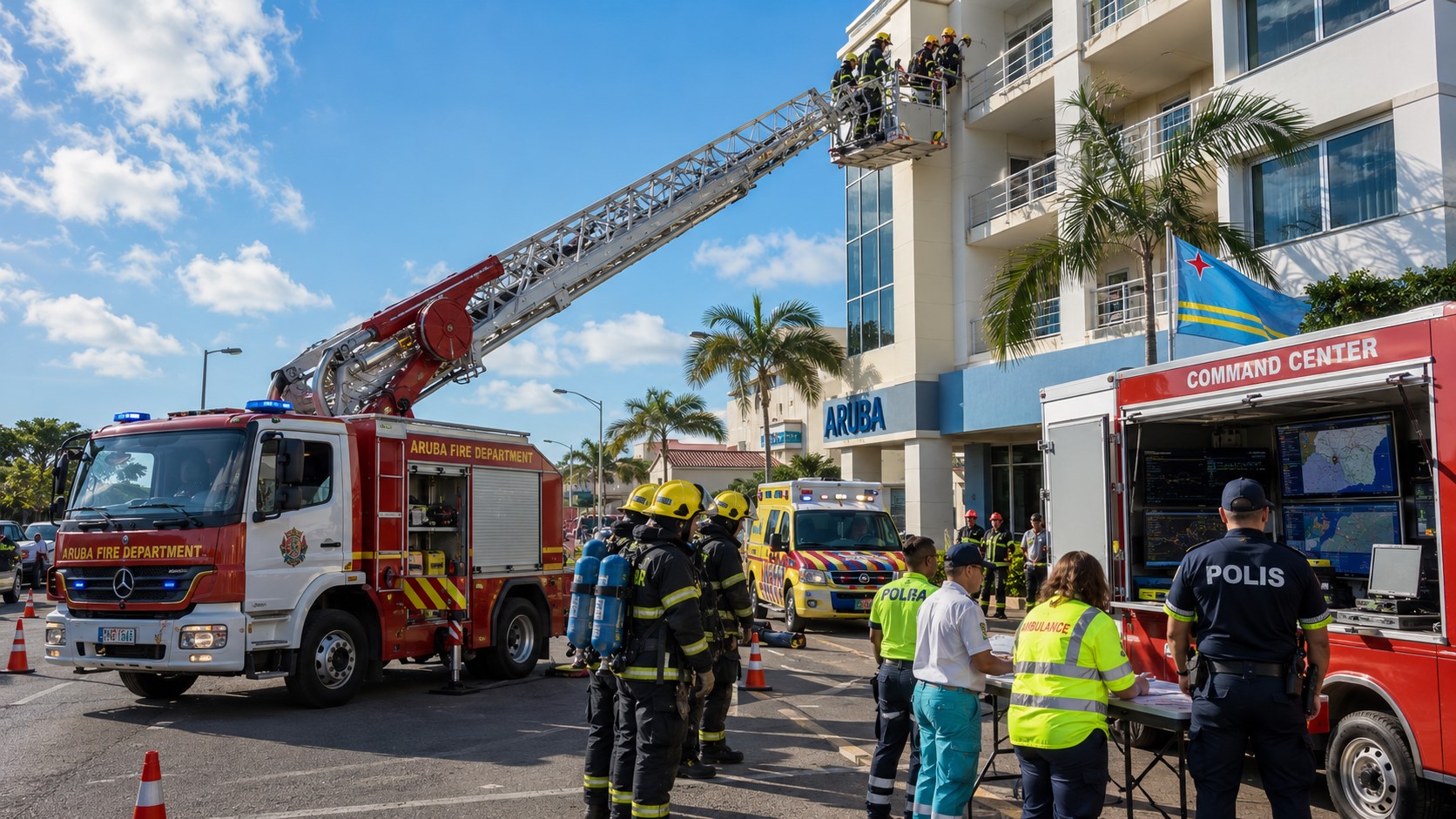 Aruba Boosts Emergency Preparedness with New Firefighter Certification