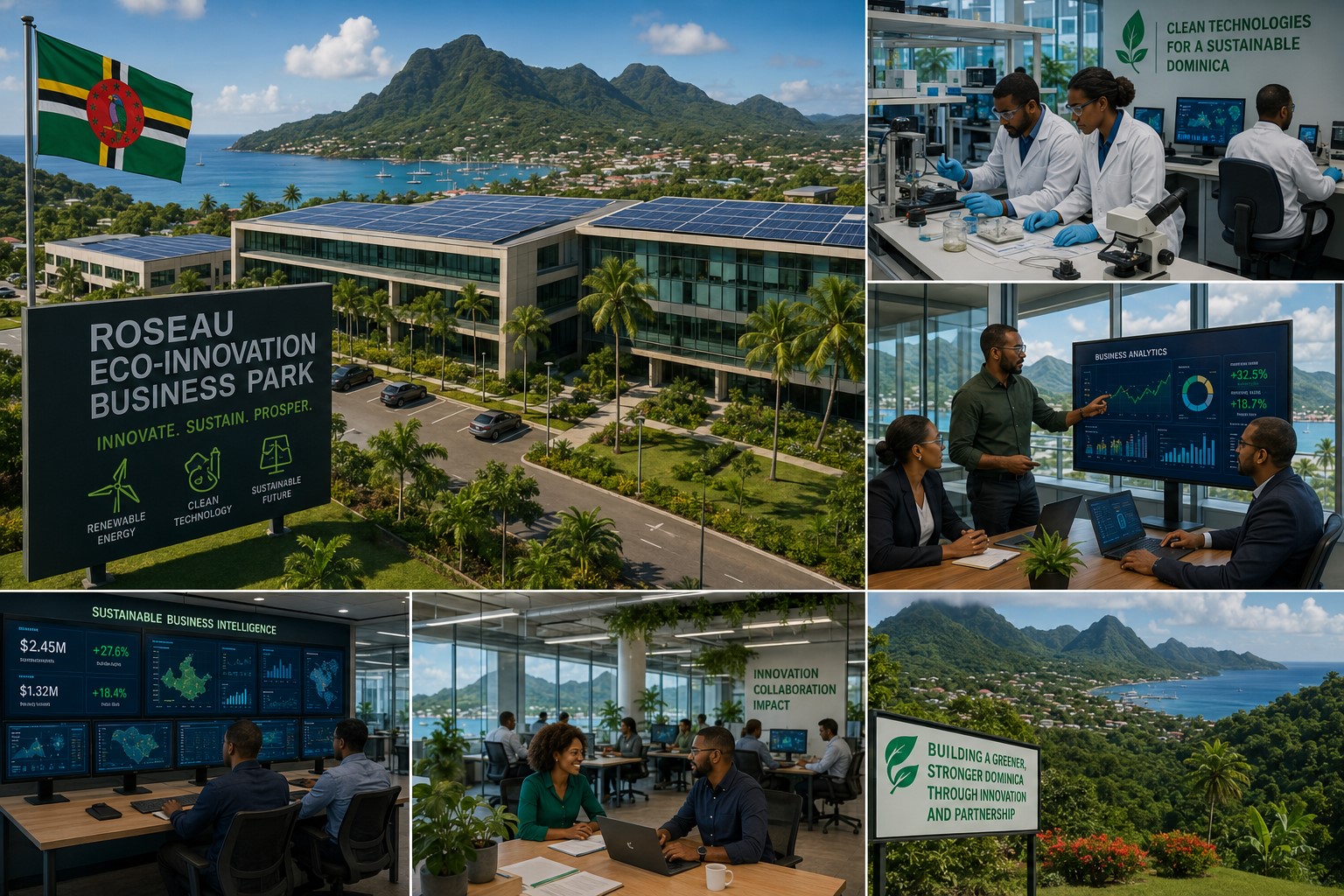 Dominica Launches Eco-Innovation Business Park to Drive Sustainable Economic Growth