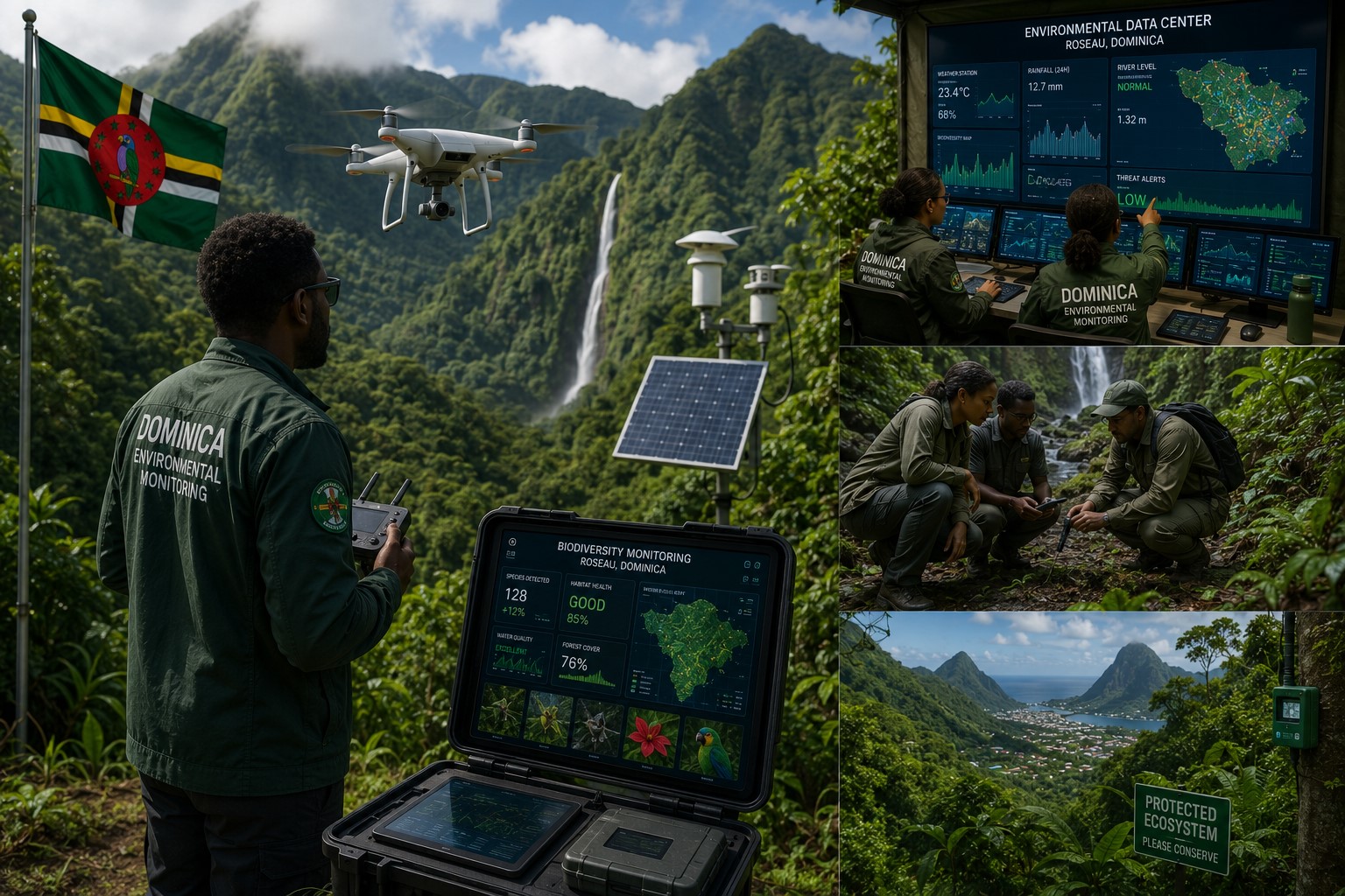 BREAKING: Dominica Accelerates Smart Forest Protection Through Advanced Environmental Technology