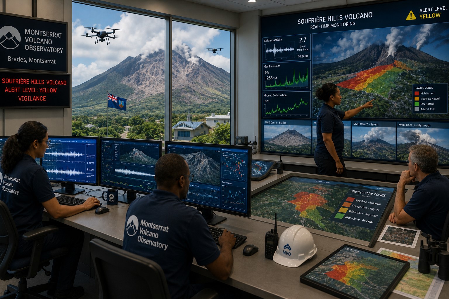 BREAKING: Montserrat Strengthens Volcanic Monitoring with Advanced Smart Safety Network