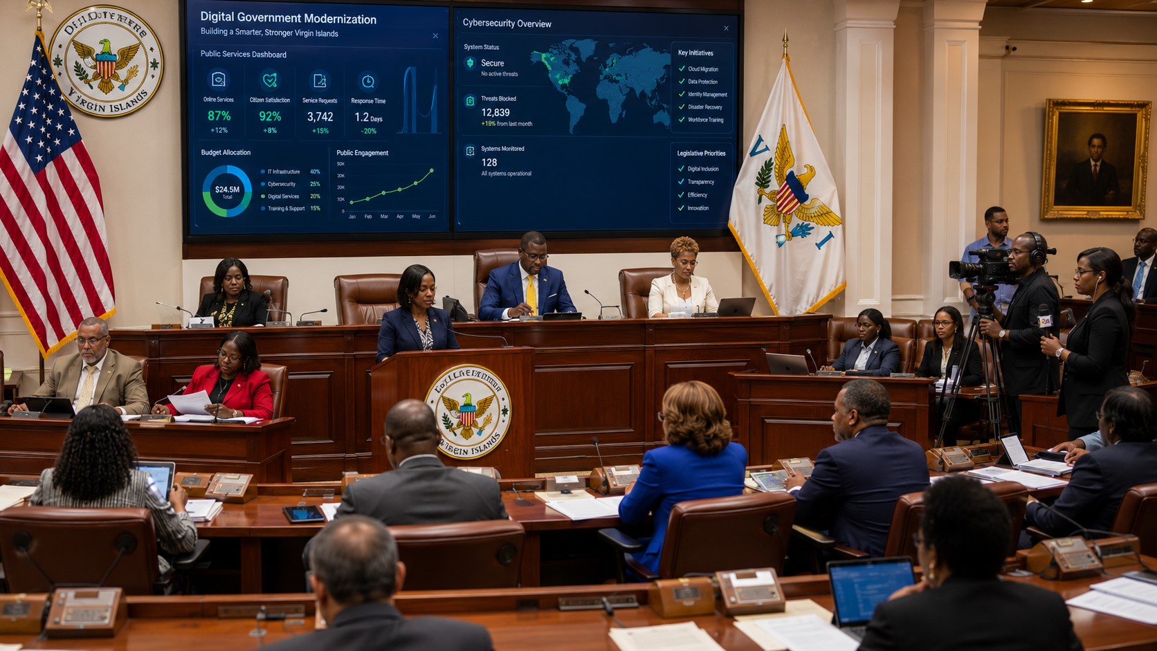 Lawmakers Push Forward Digital Government Modernization in the U.S. Virgin Islands