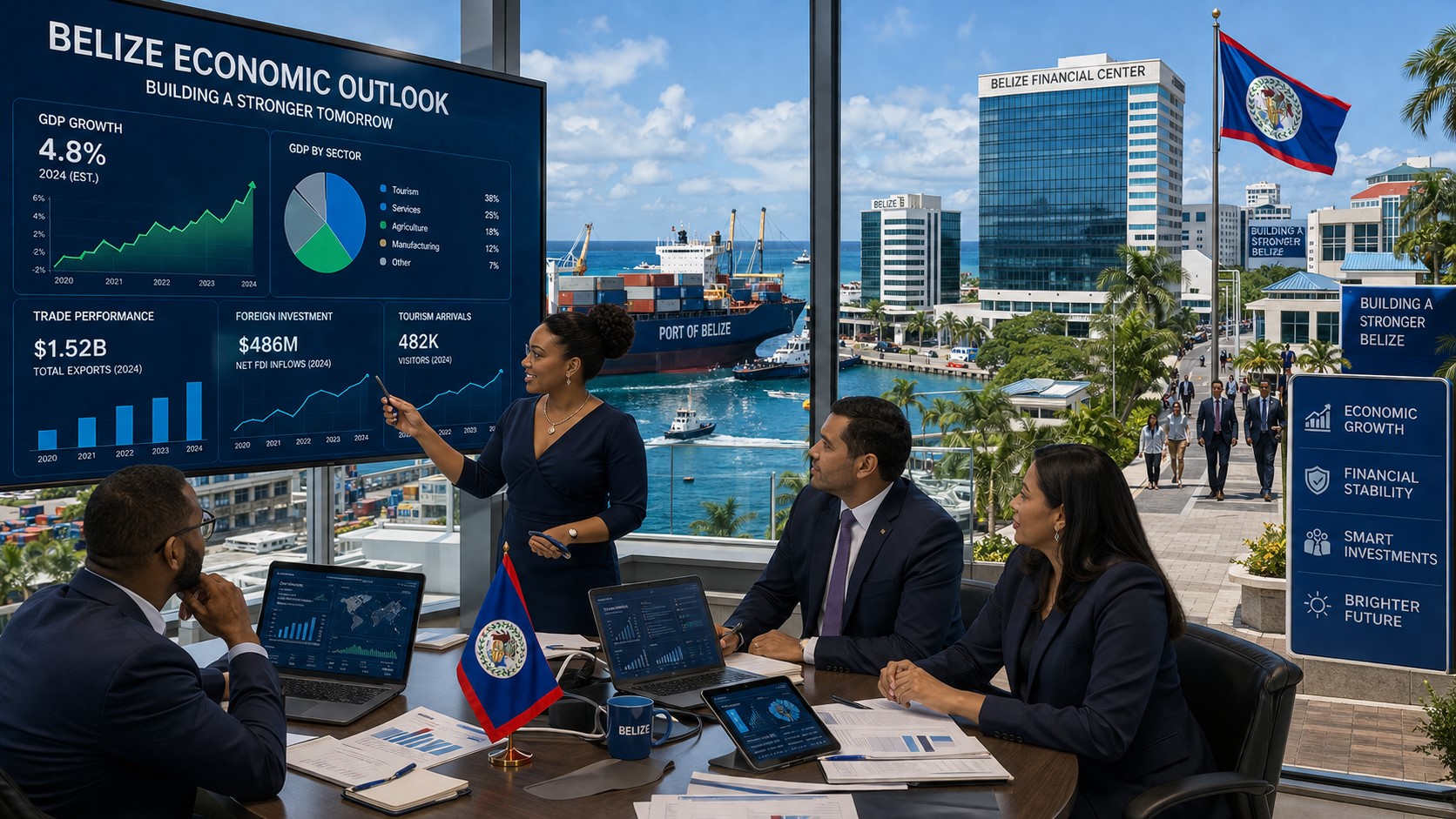 Belize Economy Posts Strong 5.1% Growth Despite Export Headwinds