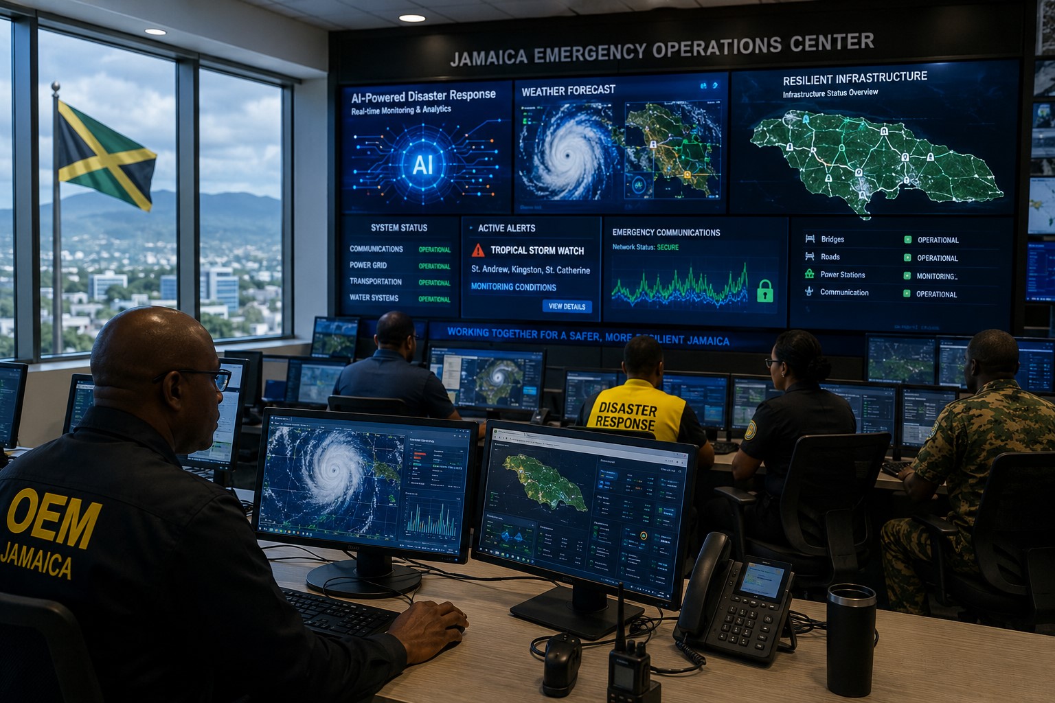 BREAKING: Jamaica Introduces National Smart Disaster Response Network