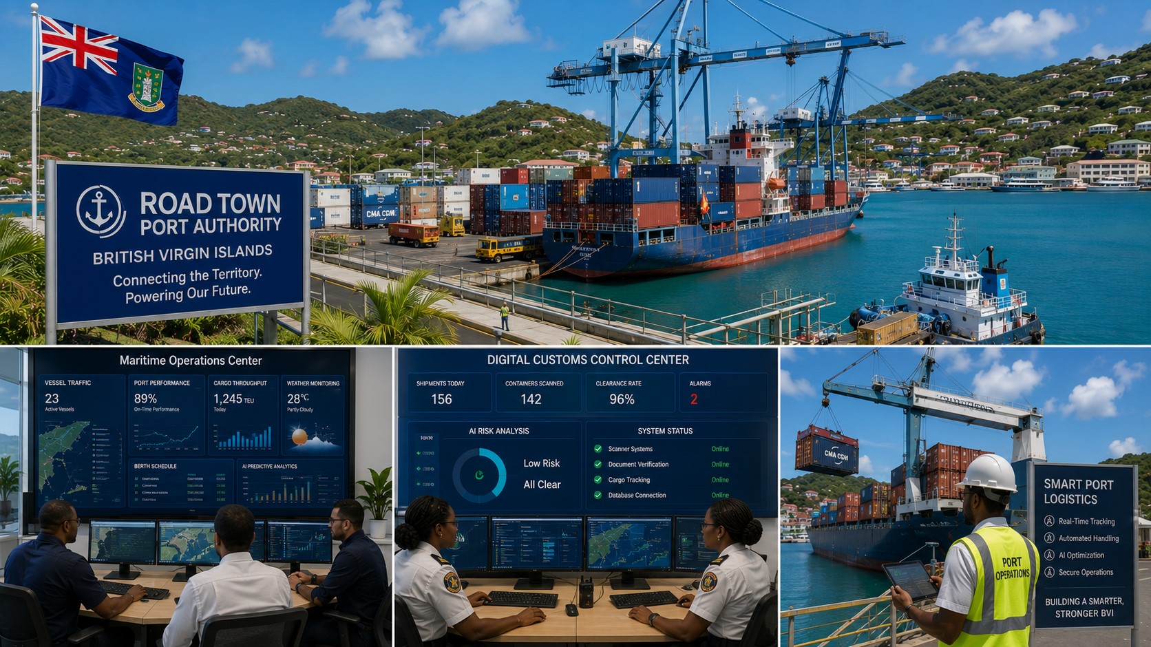 BREAKING: British Virgin Islands Unveils Smart Maritime Security and Port Resilience Programme