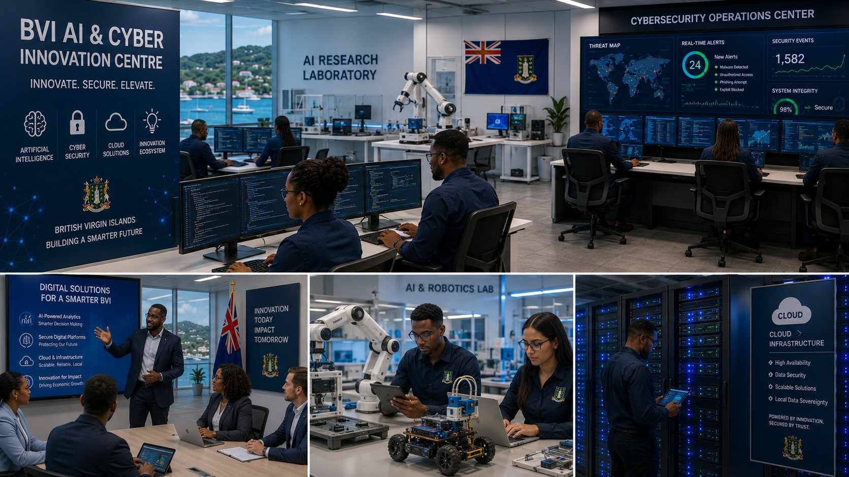 British Virgin Islands Opens National AI and Cyber Innovation Centre