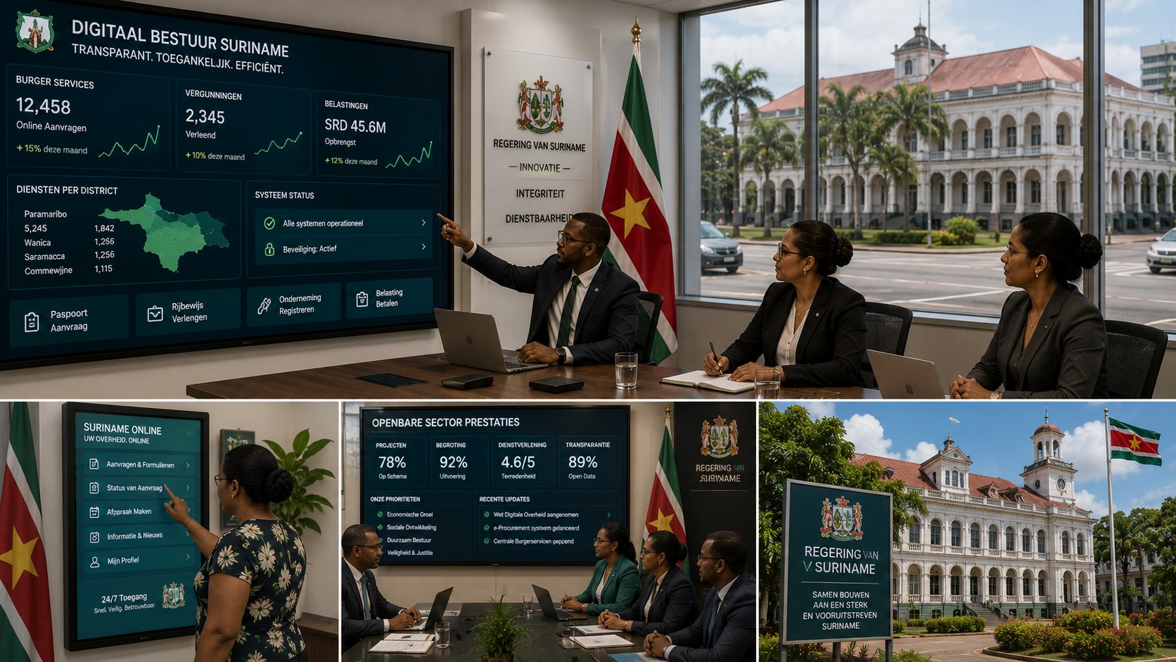 Suriname Launches National Digital Governance Platform to Modernize Public Services