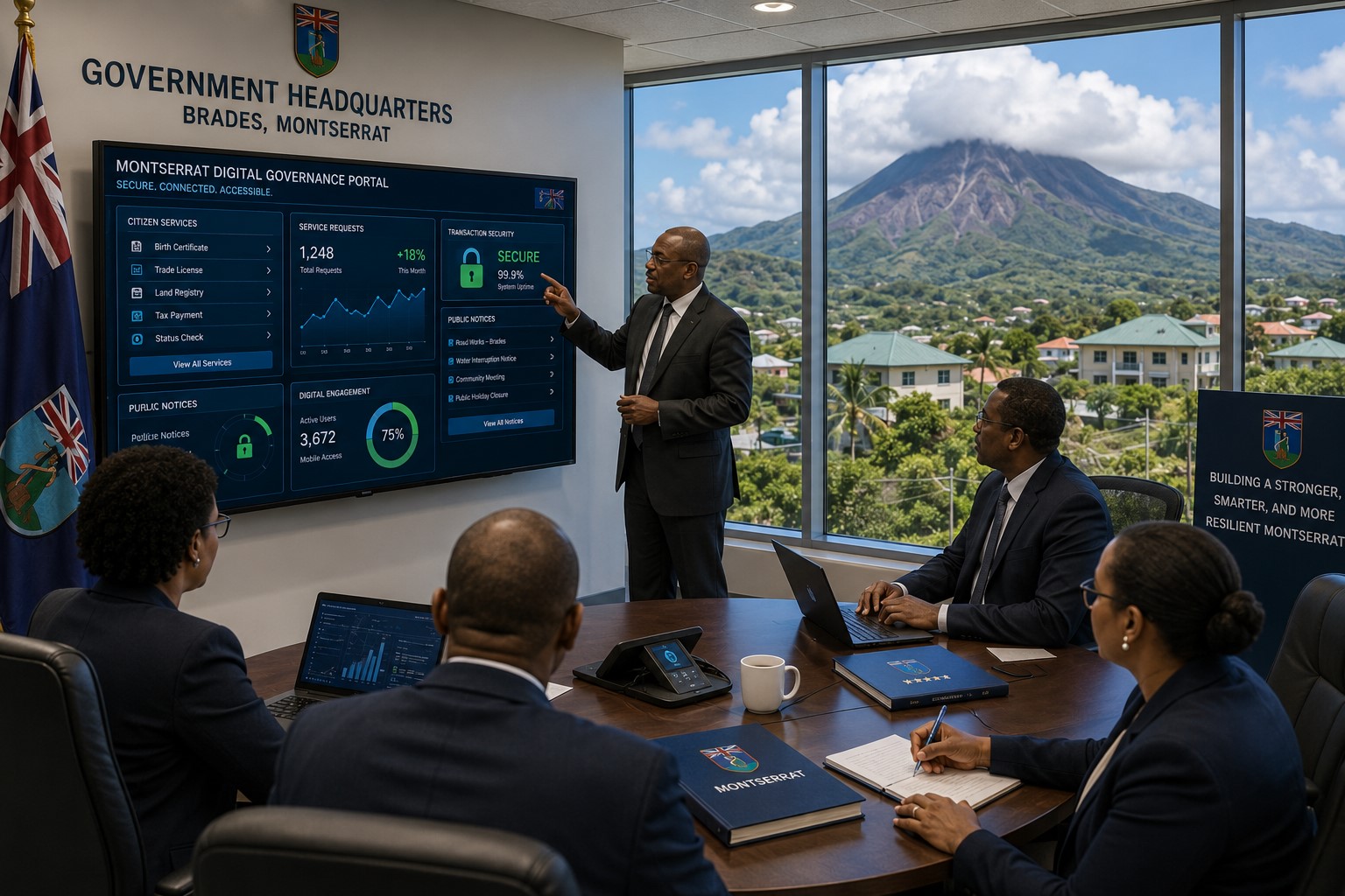 Montserrat Expands Digital Government Strategy to Modernize Public Administration