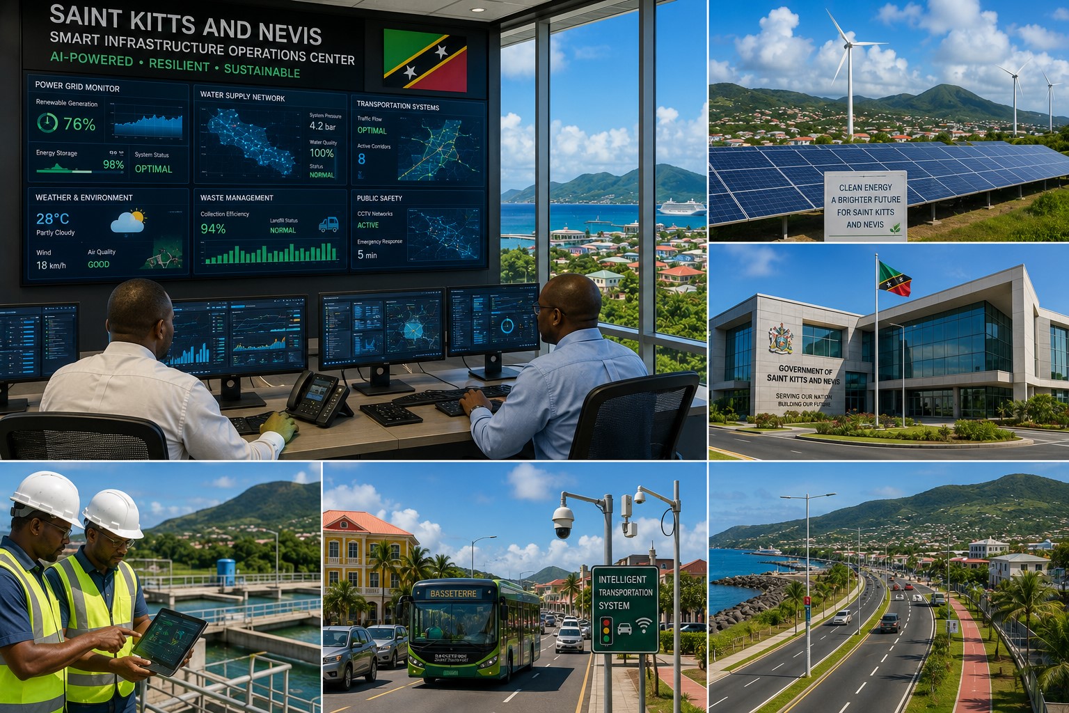 BREAKING: Saint Kitts and Nevis Launches National Smart Infrastructure Network