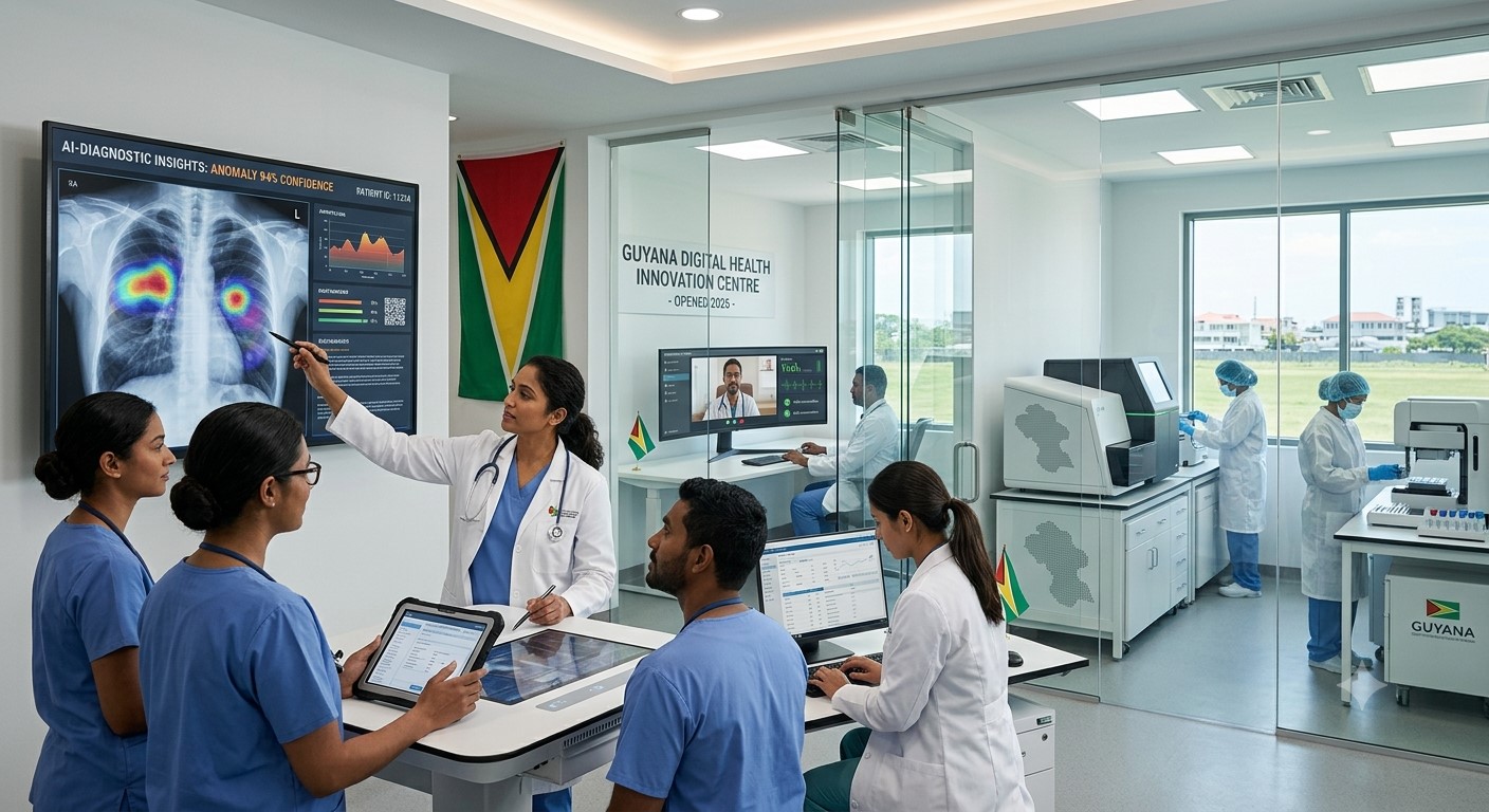 Guyana Launches National Digital Health Innovation Centre