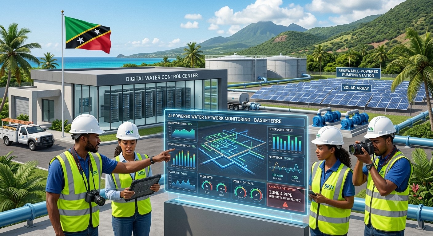 BREAKING: Saint Kitts and Nevis Launches National Digital Water Security Programme