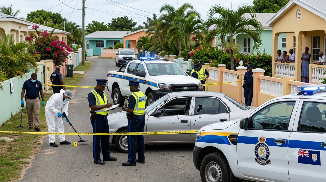 Anguilla Police Investigate Rock Farm Shooting After Driver Escapes Injury