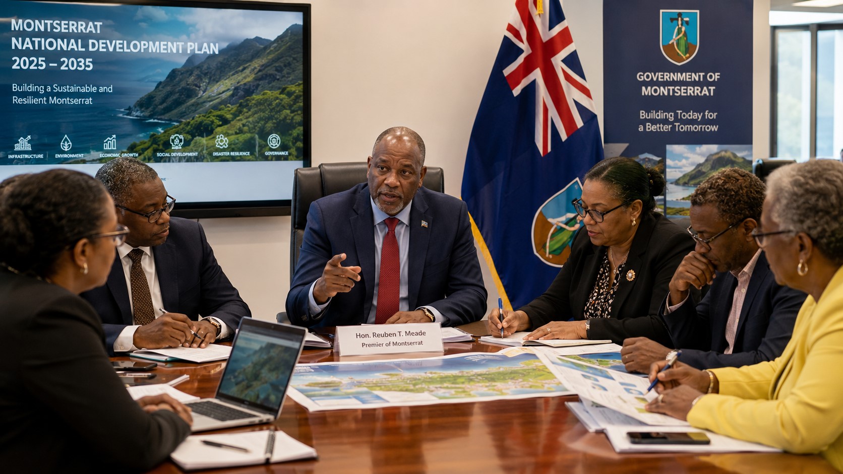 Montserrat Government Moves Forward With Sustainable Development Strategy and National Plan