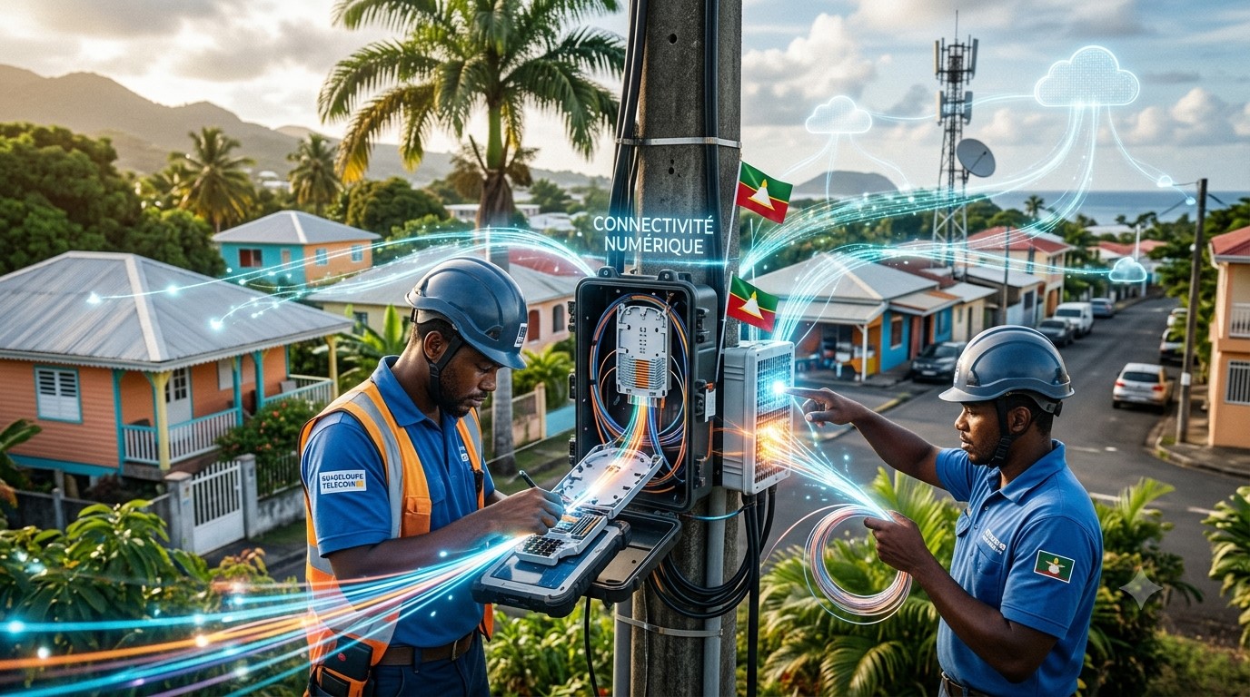 Guadeloupe Technology Push Gains Momentum as Fibre Coverage Reaches 95.6%