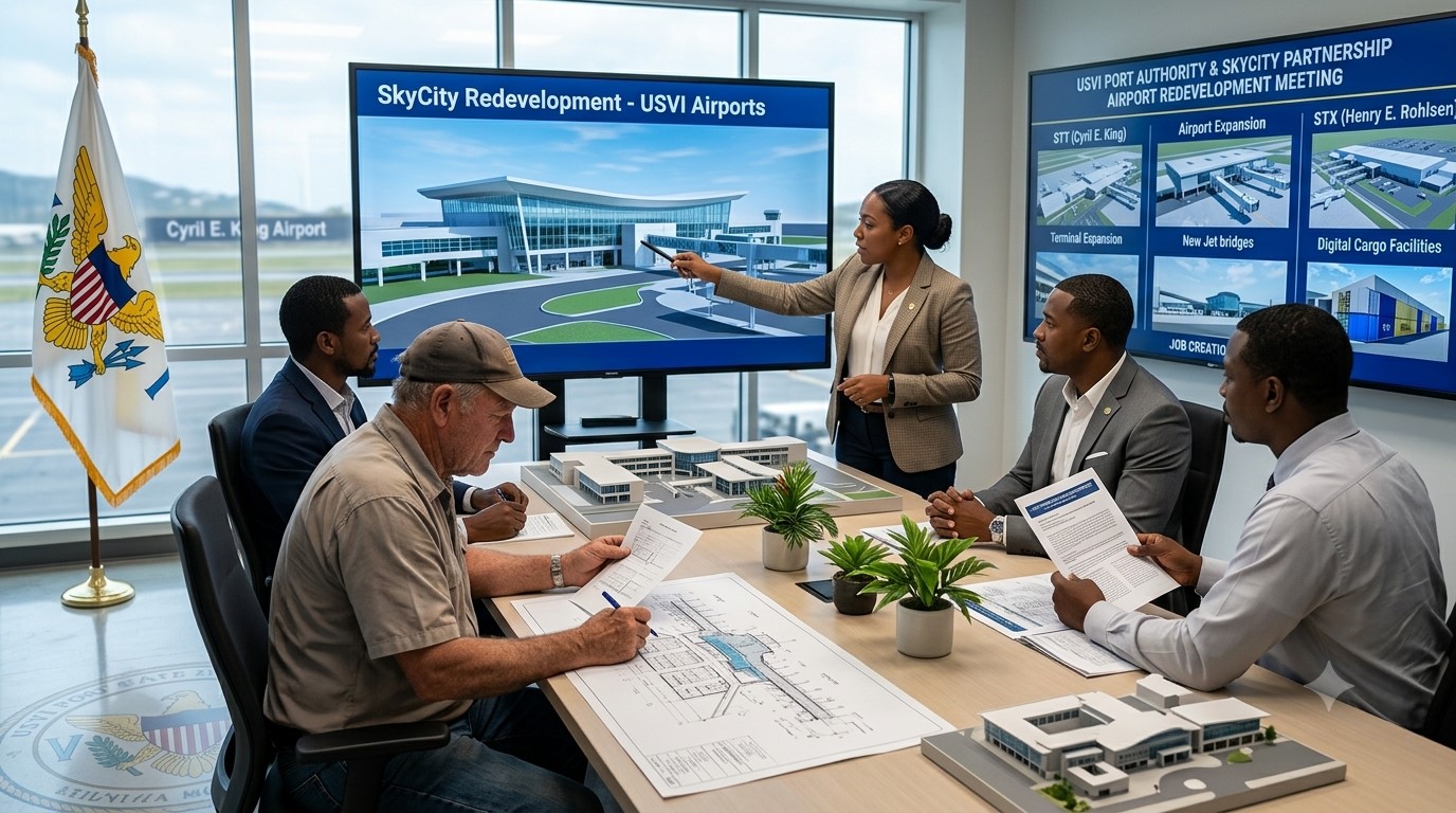 USVI Business: SkyCity Airport Project Targets New Jobs and Private Investment