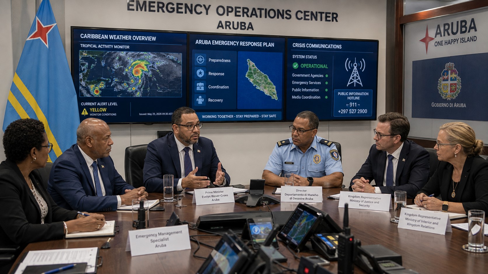 Aruba Strengthens Crisis Preparedness as Kingdom Cooperation Steps Up