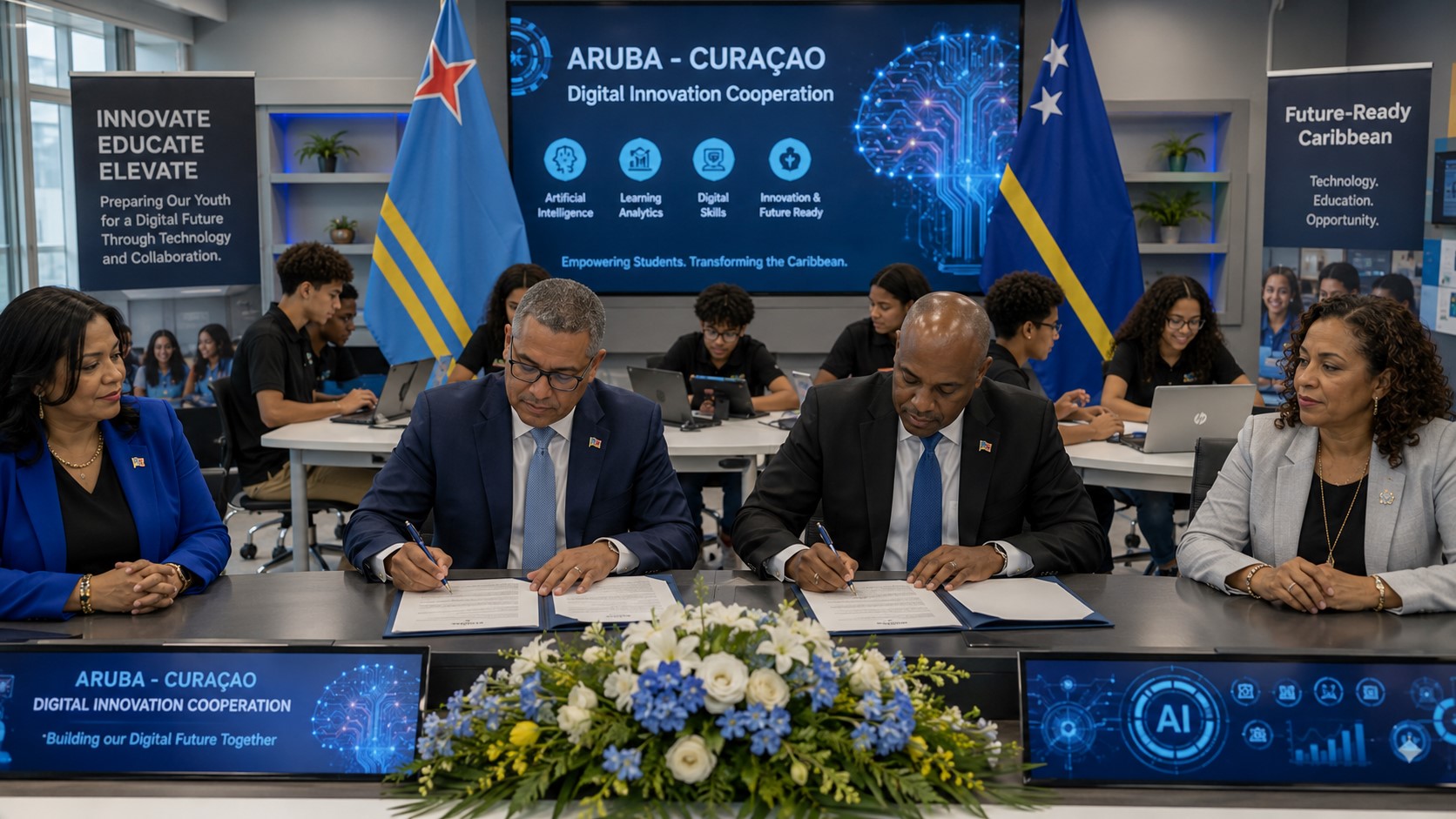 Aruba Technology: Aruba and Curaçao Join Forces on Digital Education and STEM Innovation