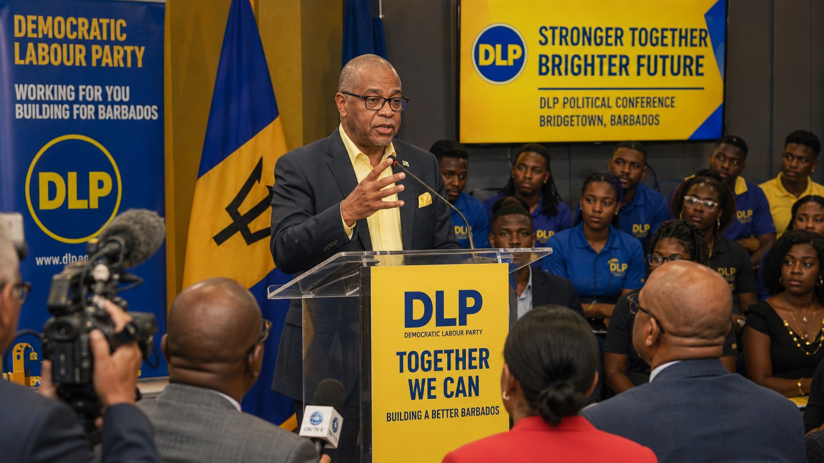 David Estwick Faces Major Task to Rebuild DLP After Leadership Victory