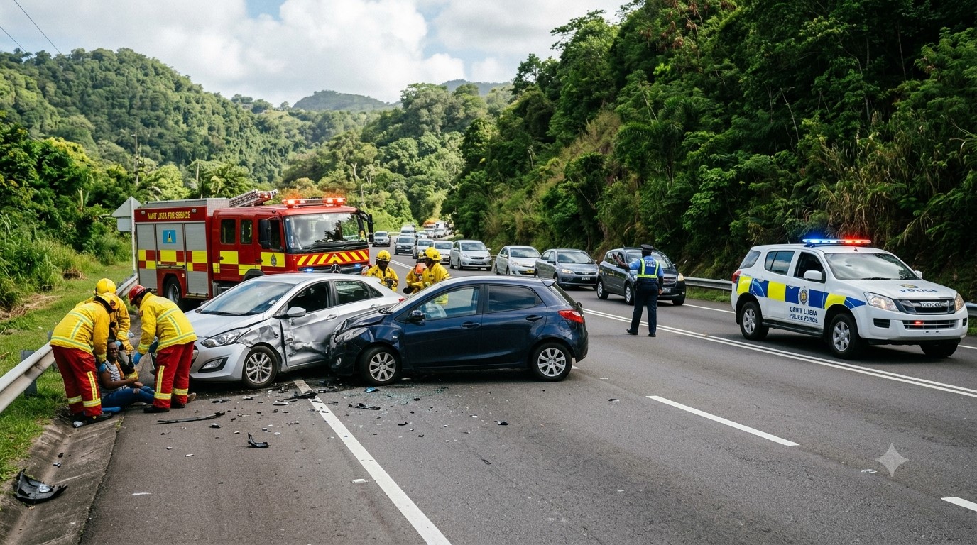 Nine Injured in Millennium Highway Collision