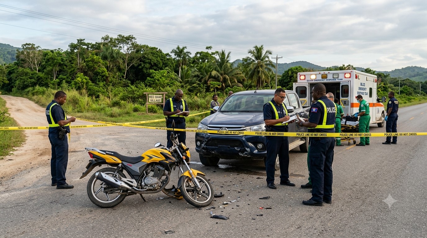 Guatemalan National Dies After Motorcycle Collision at Red Bank Junction