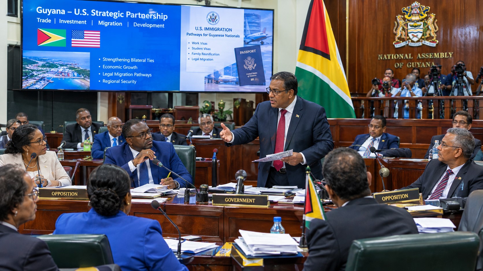 Guyana Opposition Demands Full Disclosure on US Deportee Agreement