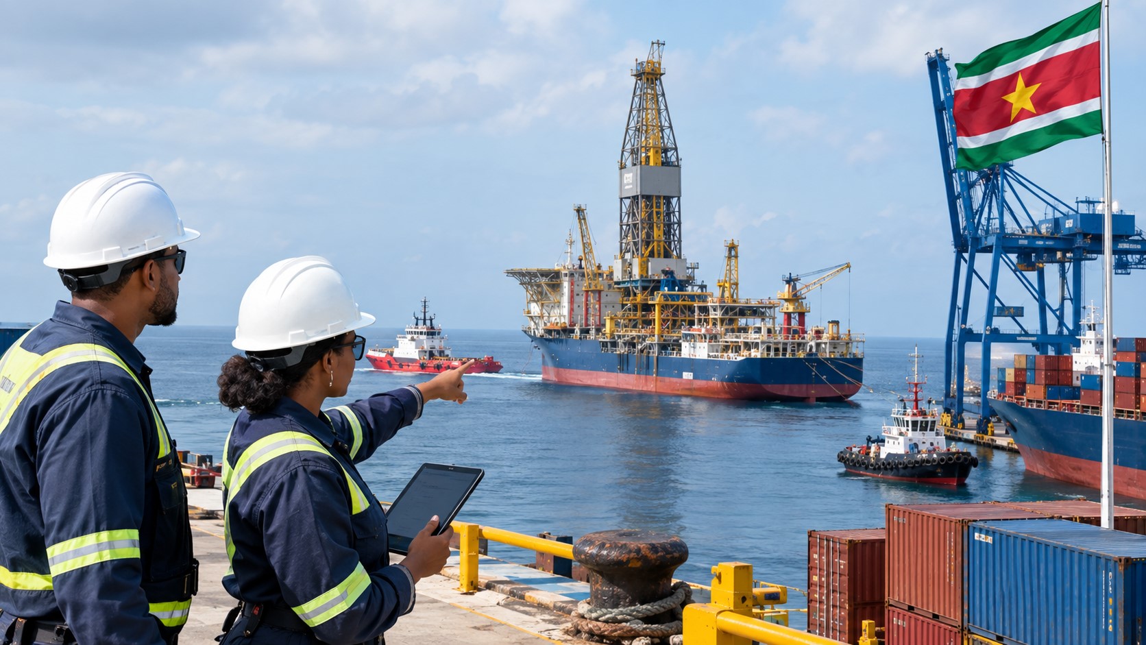 Blue Water Shipping Suriname Wins Major Three-Year Offshore Contract