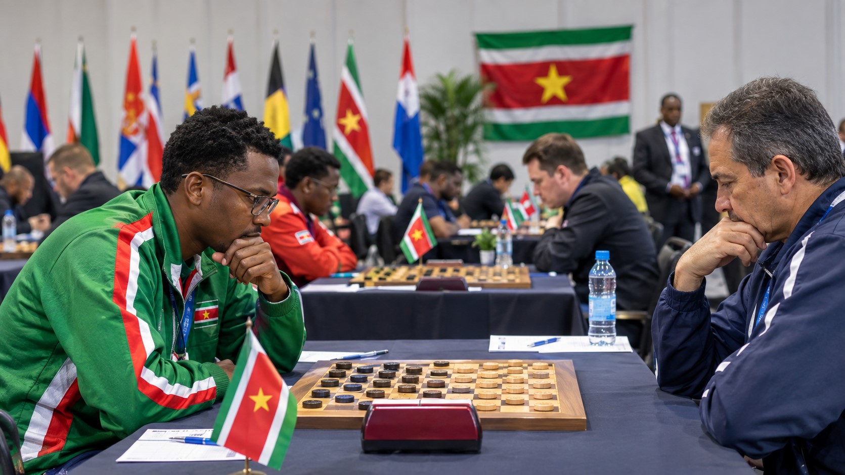 14 Surinamese Draughts Players Head to Tobago Open 2026