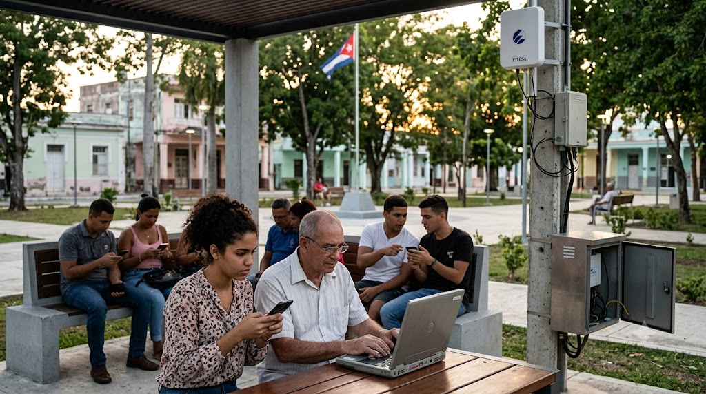 Cuba Expands Public Wi-Fi With New ETECSA Hotspot in Nueva Gerona