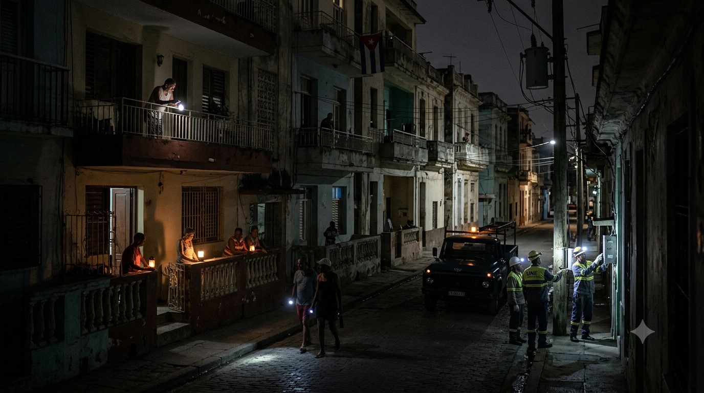 Cuba Faces Blackouts Lasting More Than 24 Hours as Energy Crisis Deepens