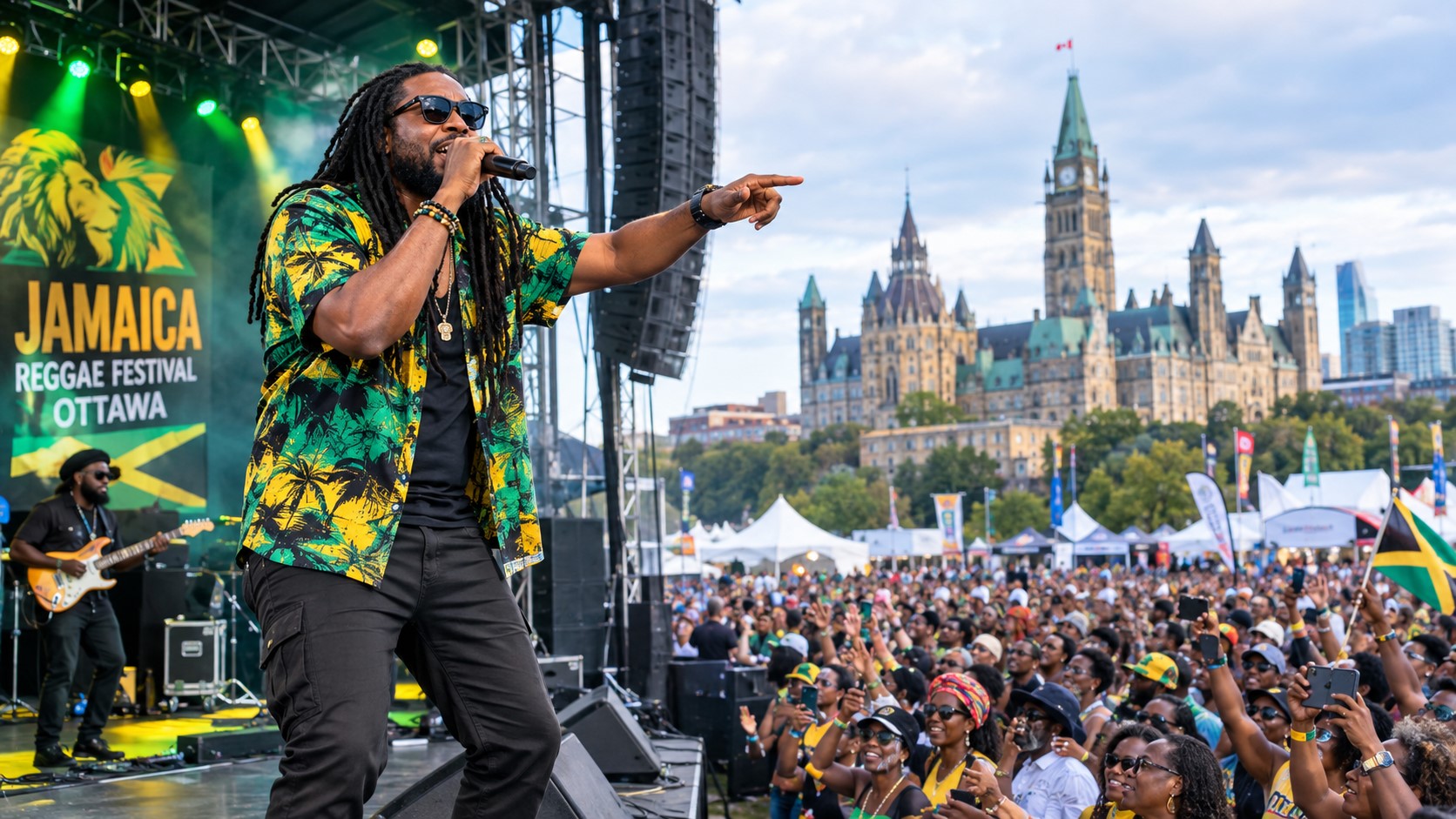 Jamaican Reggae Singer Hezron Takes Global Spotlight at AfroFestival Ottawa