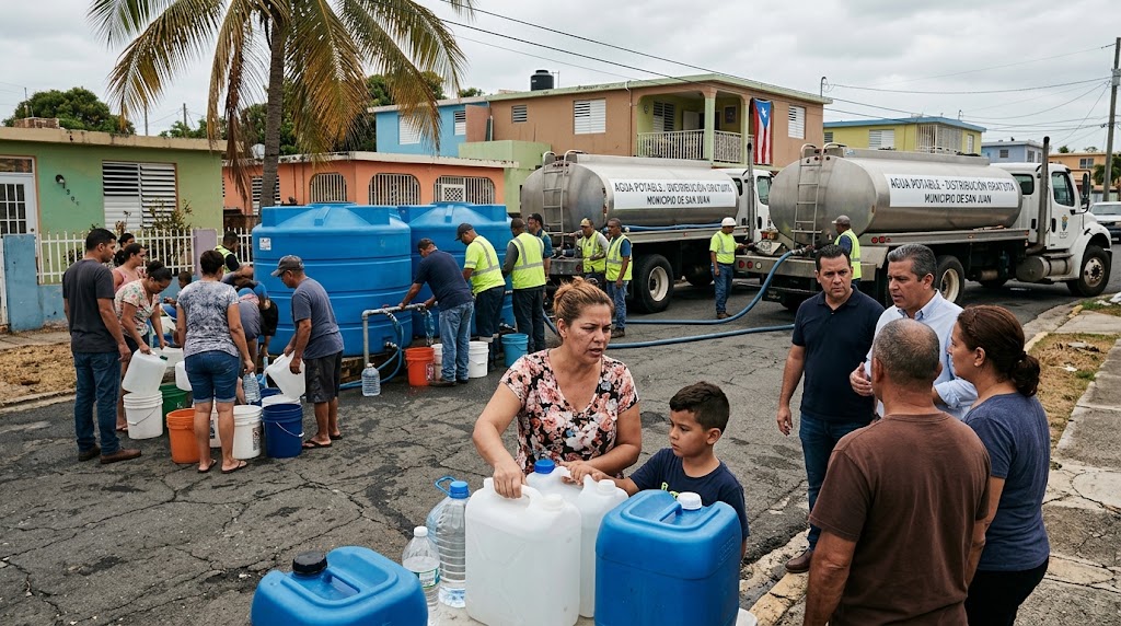 Puerto Rico Water Crisis Deepens as Residents Demand Reliable Service