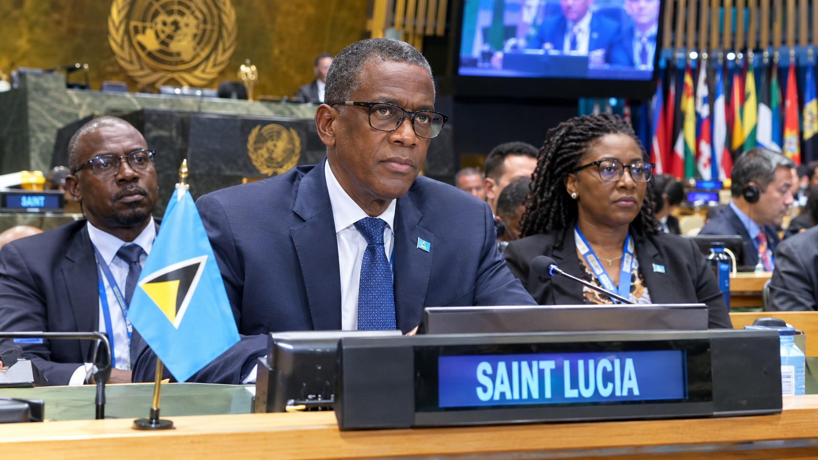 Saint Lucia PM Philip Pierre Heads to UN General Assembly for National Address