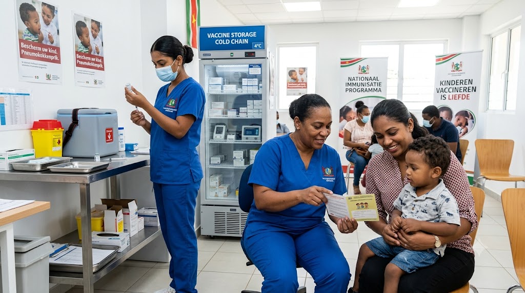 Suriname Prepares to Add Pneumococcal Vaccine to National Programme