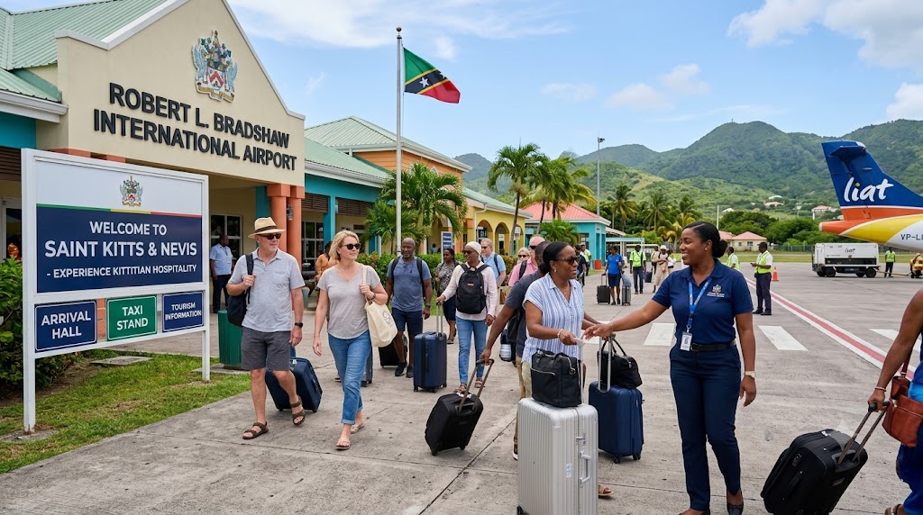 Saint Kitts Tourism Records 116,458 Air Arrivals as Visitor Spending Tops US$34.5 Million
