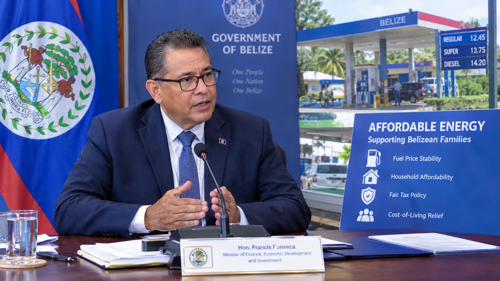 Belize Government Prepares New Cost-of-Living Proposals as Fuel Prices Rise Again