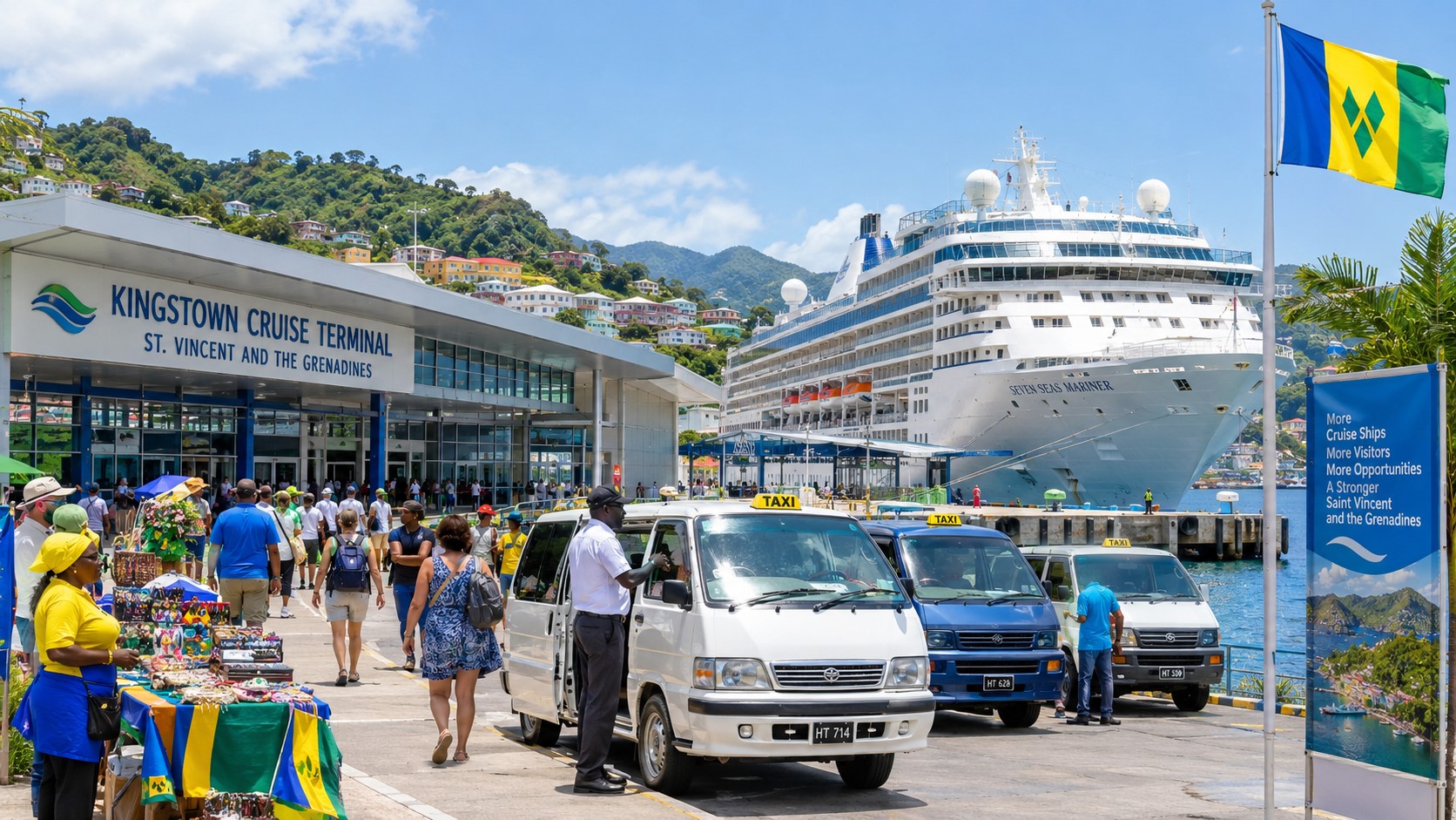 SVG Set to Sign EC$250 Million Cruise Port Deal to Transform Kingstown Terminal