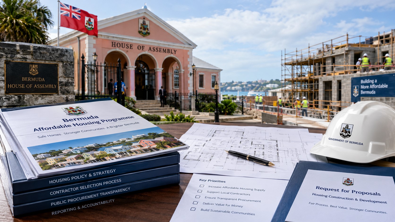 Bermuda Housing Scheme Faces Transparency Questions Over Overseas Contractor Visits